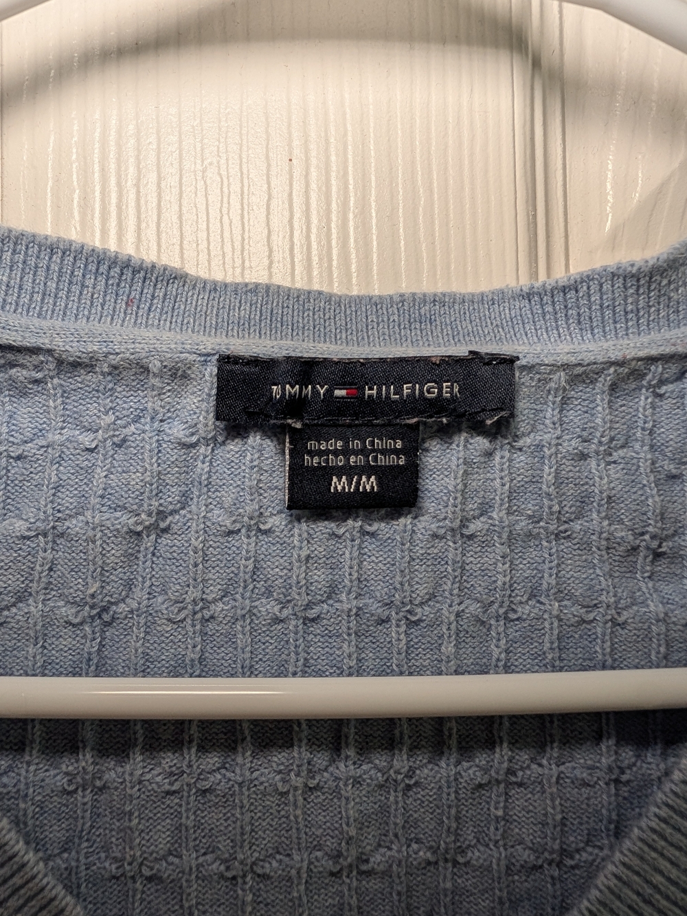 Tommy Hilfiger Light Blue Women's Sweater - M